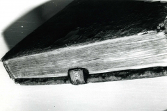 Photograph taken of codex shelfmarked Cod. Lat. 234 before restoration
