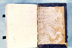 Photograph taken of codex shelfmarked Cod. Lat. 241 before restoration