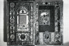 Photograph taken of codex shelfmarked Cod. Lat. 417 before restoration